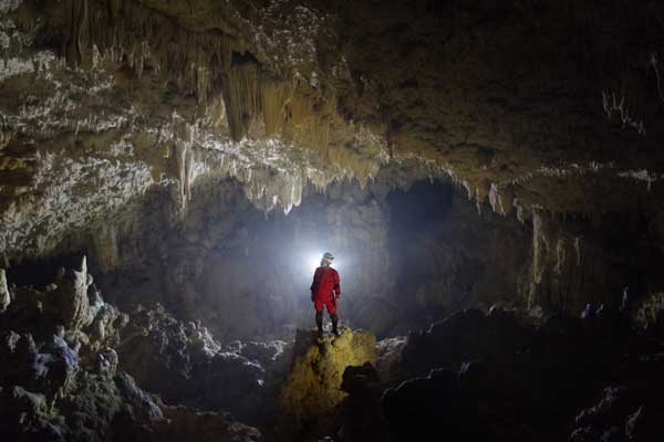 究極の体験は西表島本格ケイビング（洞窟探検）ツアーなのである